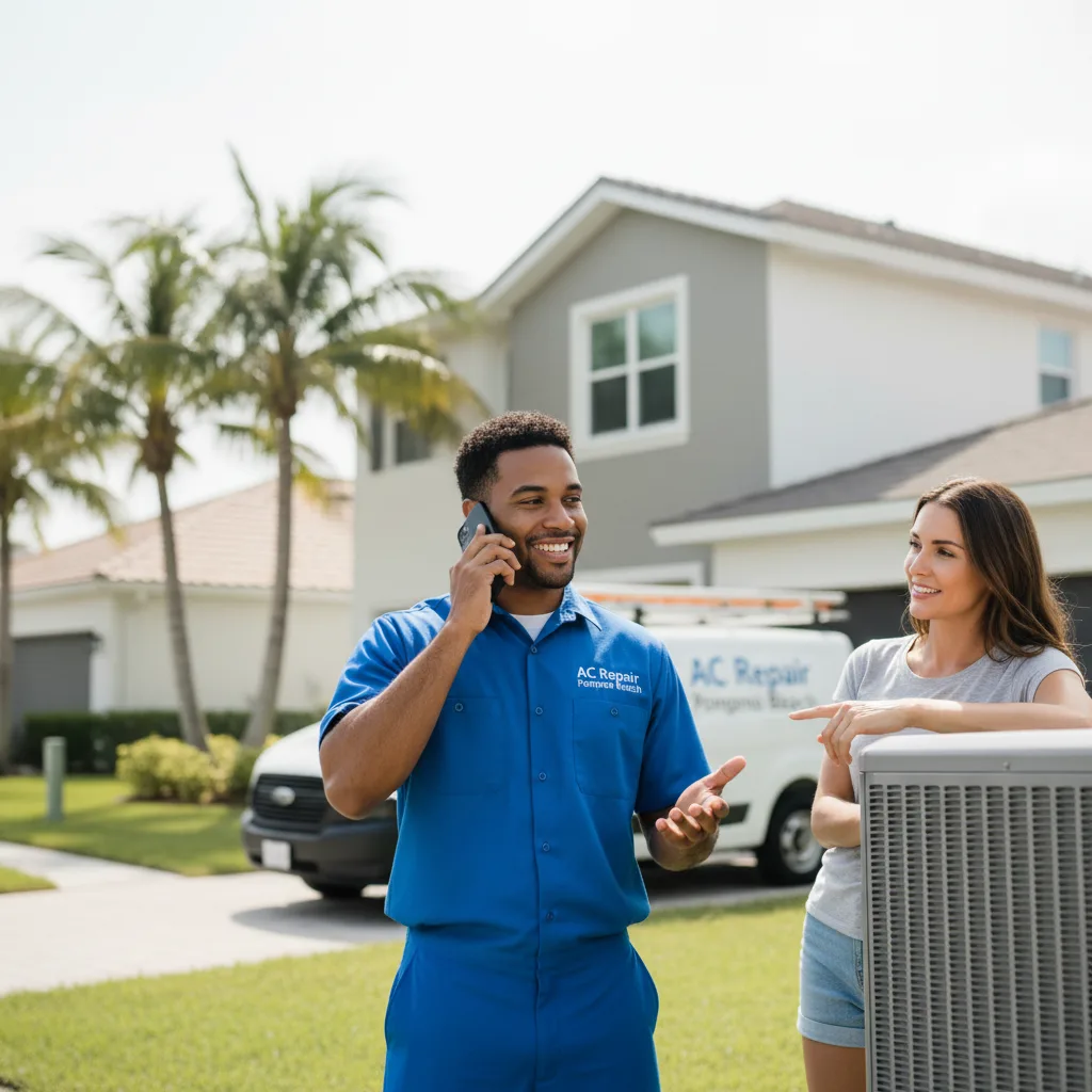 AC Repair Pompano Beach customer support in Havana